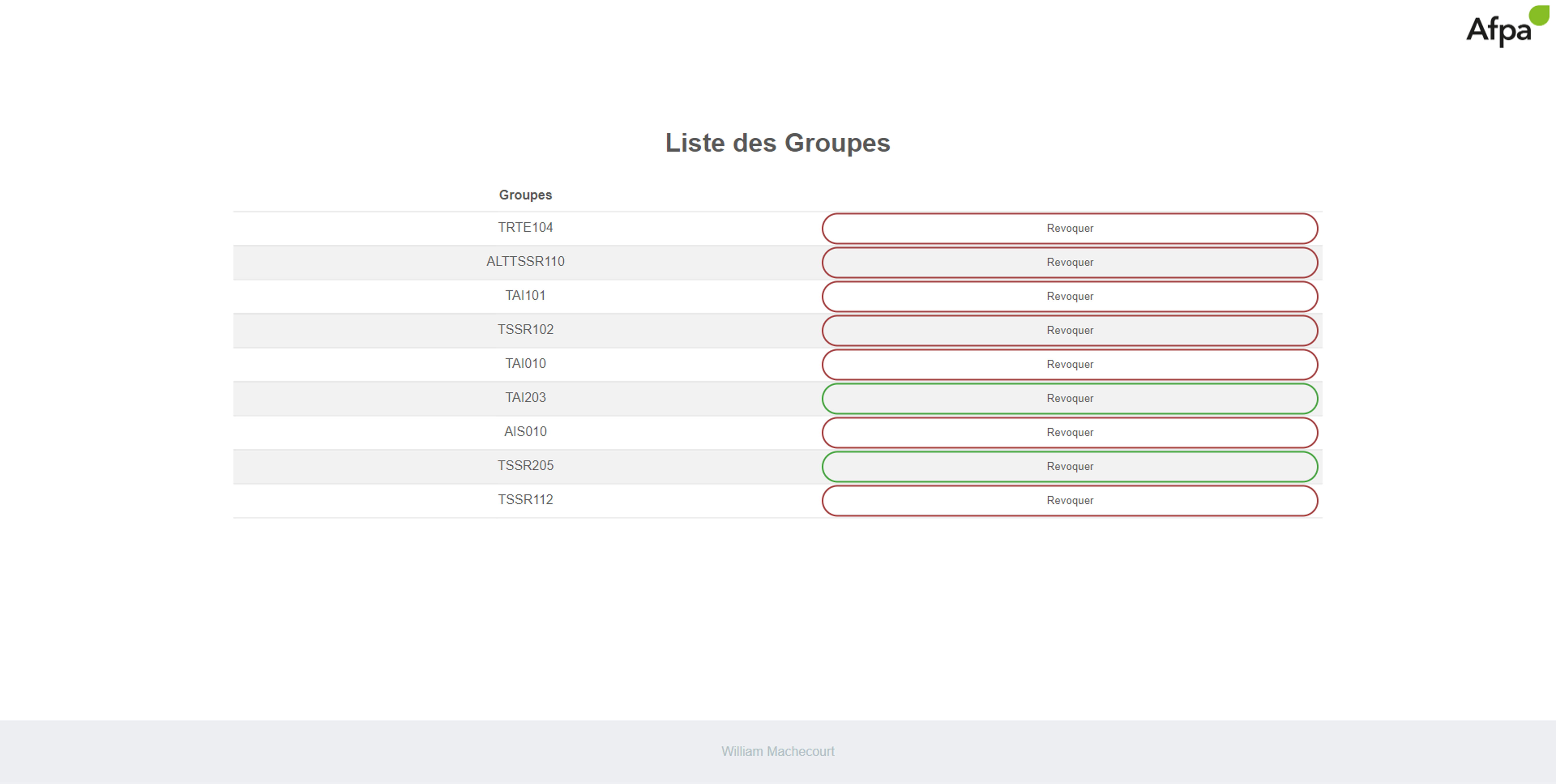 Client download page
