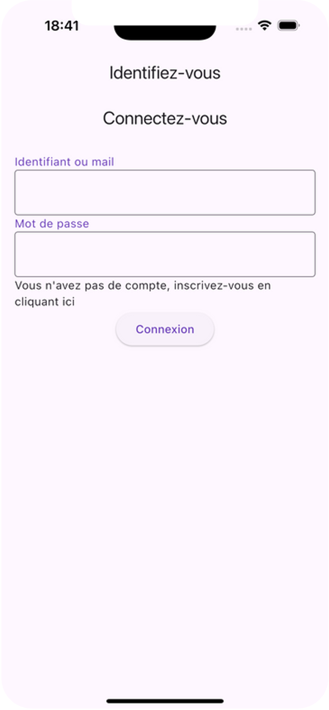 Liste des trajets disponibles